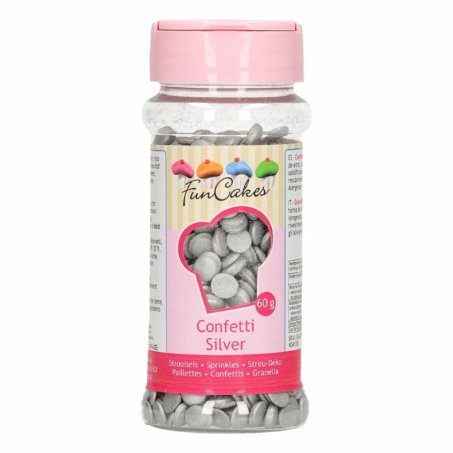 CONFETTI SILVER 60GR