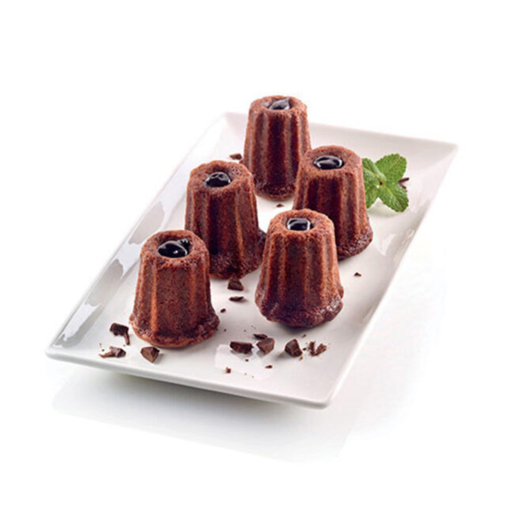 MIDI CANNELE SILICONE MOULD 180X335X60MM