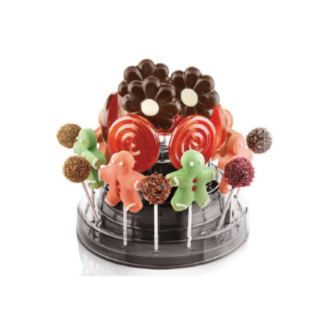 POPS STAND-BLACK DISPLAY STAND-FOOD SNACK - Image 6