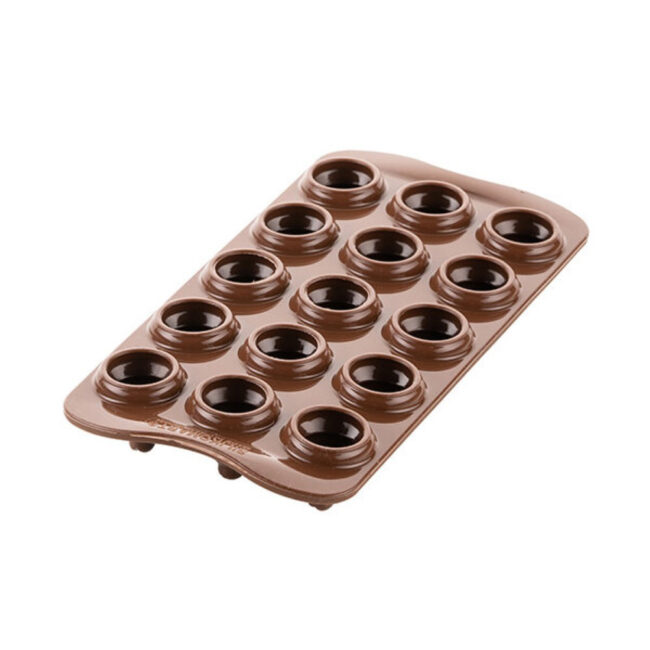3D CHOCO TREES SILICONE MOULD N.15 28X30MM - Image 3