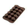 PRALINE SILICONE MOULD NR.15 30X18.5MM