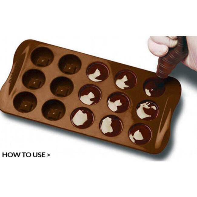 CHOCO SPRINGLIFE SILICONE MOULD 36X26X15MM - Image 4