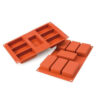 RETTANGOLO SILICONE MOULD 87X48 24MM
