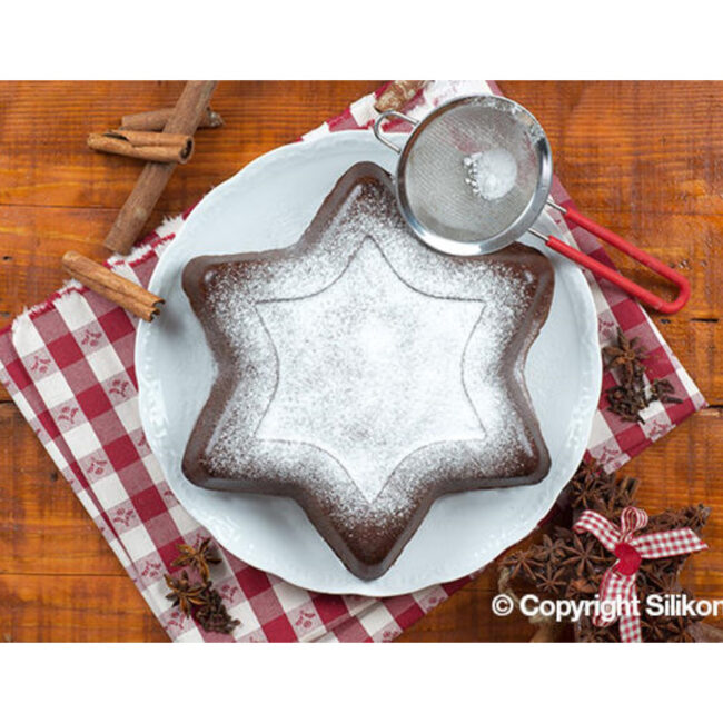 STAR GOLD SILICONE MOULD WITH SAFE RING LINE 40MM - Image 3