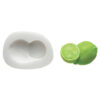 LEMON WHITE SILICONE MOULD 40X60MM