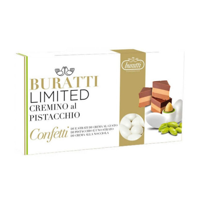 BURATTI CONFETTI CIOCOALMOND CREMINO PISTACHIO 1 KG