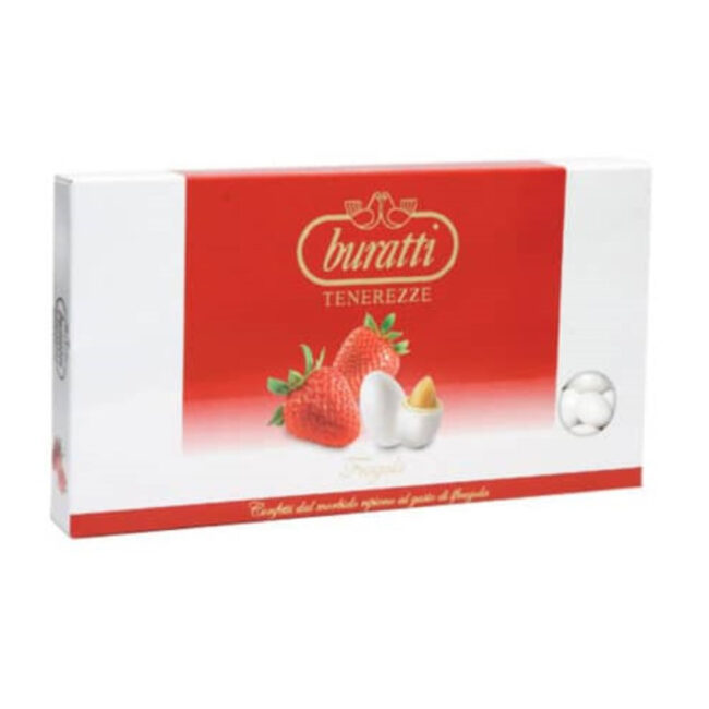 BURATTI CONFETTI SUGARED ALMONDS STRAWBERRY 500G
