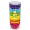 BAKING CUPS RAINBOW BRIGHTS 5CM 300PCS - Image 2