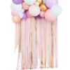 PASTEL STREAMER AND BALLOON PARTY BACKDROP - Image 2