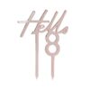 18TH HAPPY BIRTHDAY CAKE TOPPER - Image 2