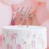 21ST HAPPY BIRTHDAY CAKE TOPPER