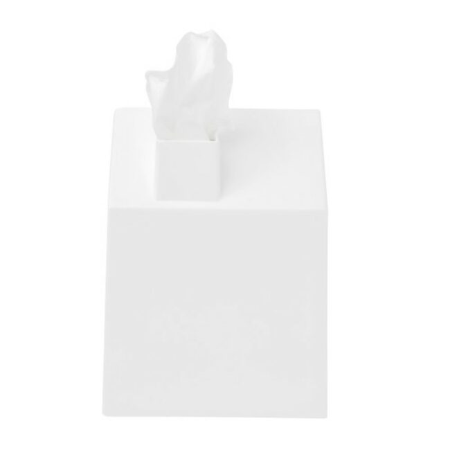 CASA TISSUE COVER WHITE 13X17X13CM - Image 3