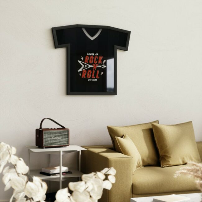 T-SHIRT FRAME DISPLAY MEDIUM BLACK 73.66XH63.50CM - Image 3