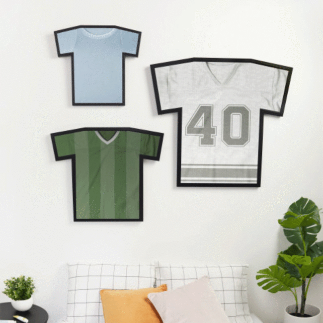 T-SHIRT FRAME DISPLAY MEDIUM BLACK 73.66XH63.50CM - Image 6