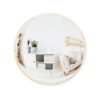 CONVEXA WALL MIRROR BRASS GOLD 59X59X6CM