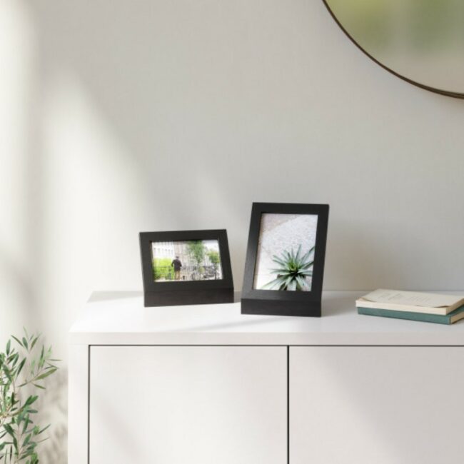PODIUM PICTURE DISPLAY BLACK 14X18CM - Image 4