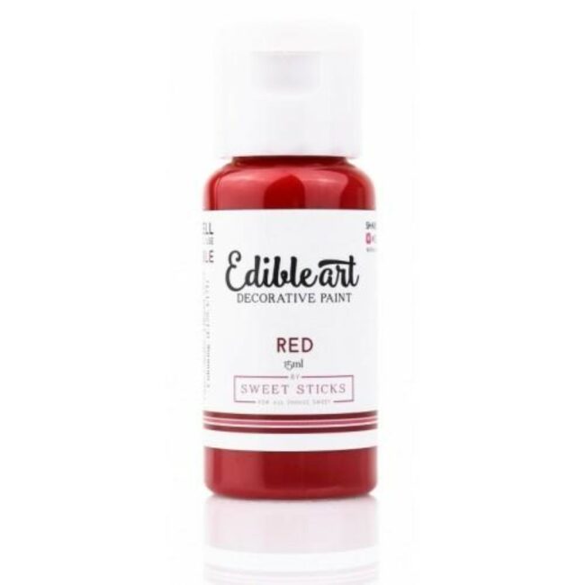 EDIBLE ART PAINT RED 15ML
