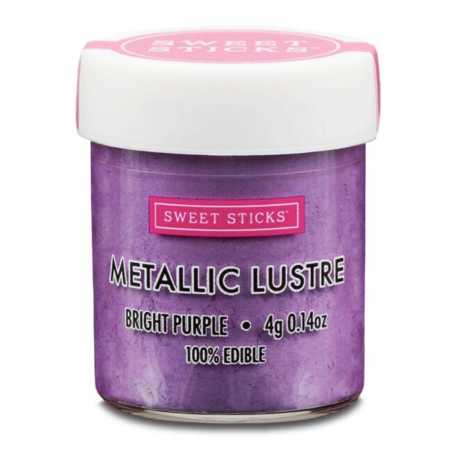 EDIBLE LUSTRE BRIGHT PURPLE 4G