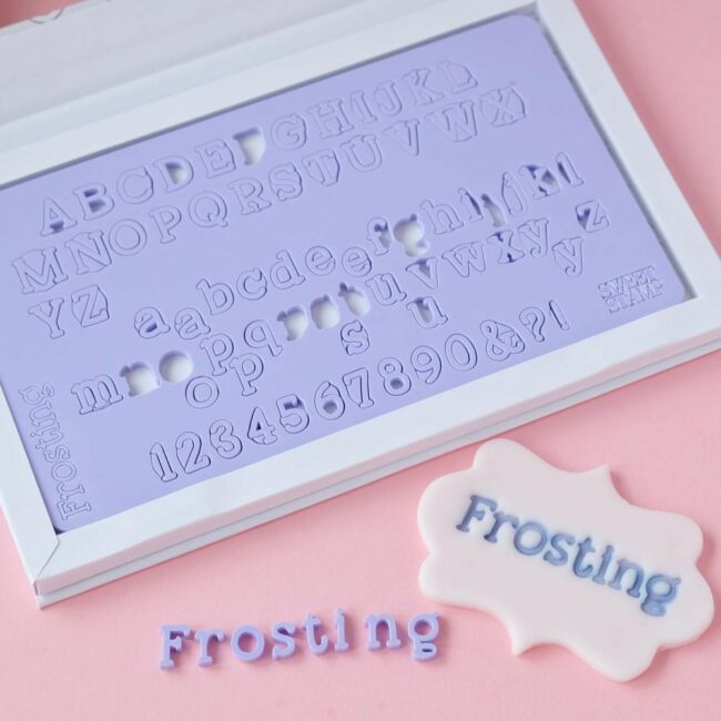 FROSTING SET UPPERCASE, LOWERCASE, NUMBERS & SYMBOLS
