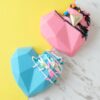 CAKE GEOMETRIC HEART MOULD MINI - Image 2