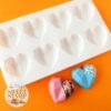 CAKE GEOMETRIC HEART MOULD MINI