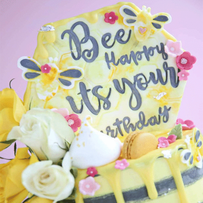 OH HONEY BEE STAMP ELEMENTS 6PCS - Image 5