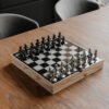 BUDDY CHESS SET NATURAL 33X33X4CM - Image 2