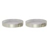 SET OF 2 PERCH SHELF NICKEL 16X16X2CM - Image 7