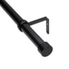 CAPPA CURTAIN ROD BRASHED BLACK 168-305XD2.5CM - Image 3