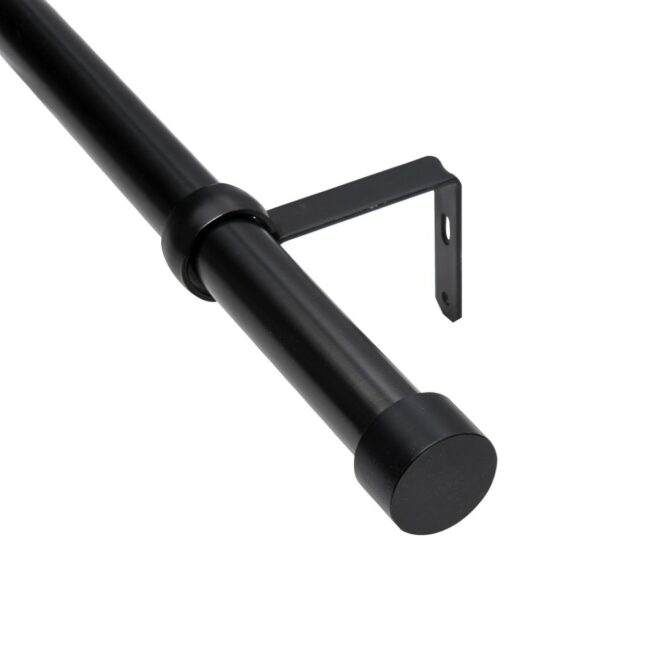 CAPPA CURTAIN ROD BRASHED BLACK 168-305XD2.5CM - Image 3
