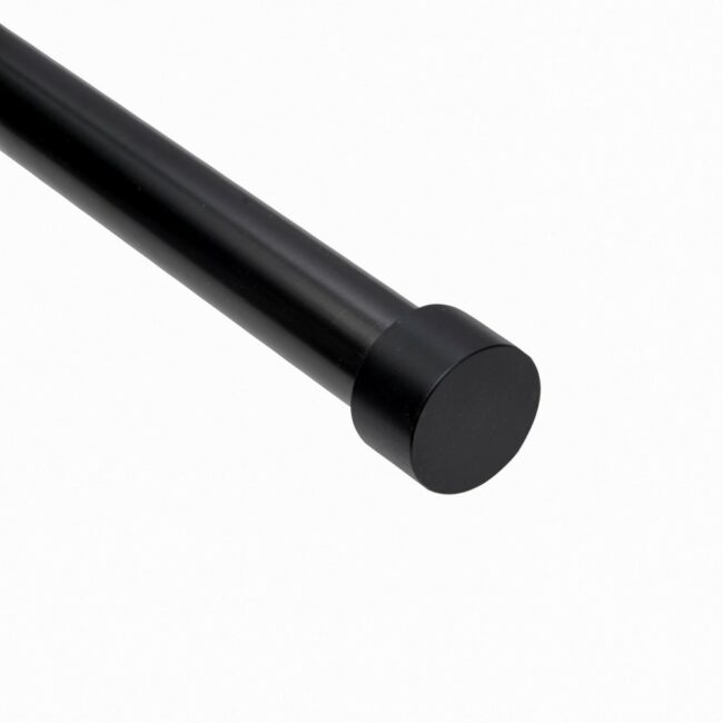 CAPPA CURTAIN ROD BRASHED BLACK 168-305XD2.5CM - Image 4