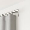CAPPA CURTAIN ROD NICKEL STEEL 168-305XD2.5CM