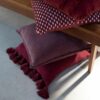 CUSHION COVER RUBY MERLOT 45X45CM - Image 2