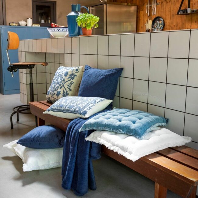 CUSHION COVER MIMI PROVINCIAL BLUE 30X50CM - Image 2