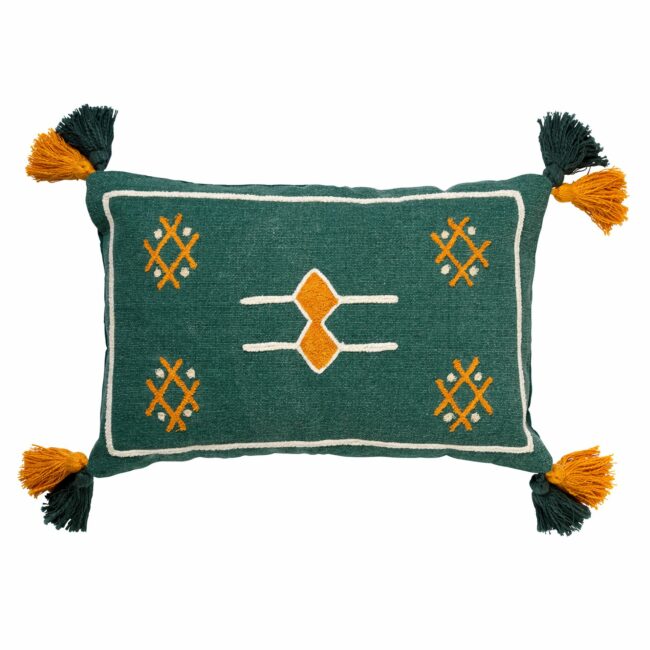 CUSHION COVER ZINA SAGEBRUSH GREEN 40X60CM