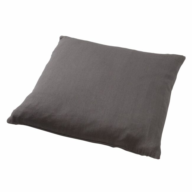 CUSHION COVER JAMES CHARCOAL GRAY 45X45CM - Image 3
