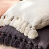 CUSHION COVER RUBY CHARCOAL GRAY 45X45CM - Image 2