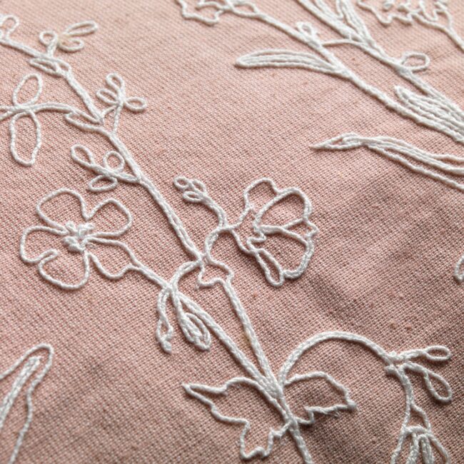 CUSHION COVER MADELIN MUTED CLAY 40X60CM - Image 3