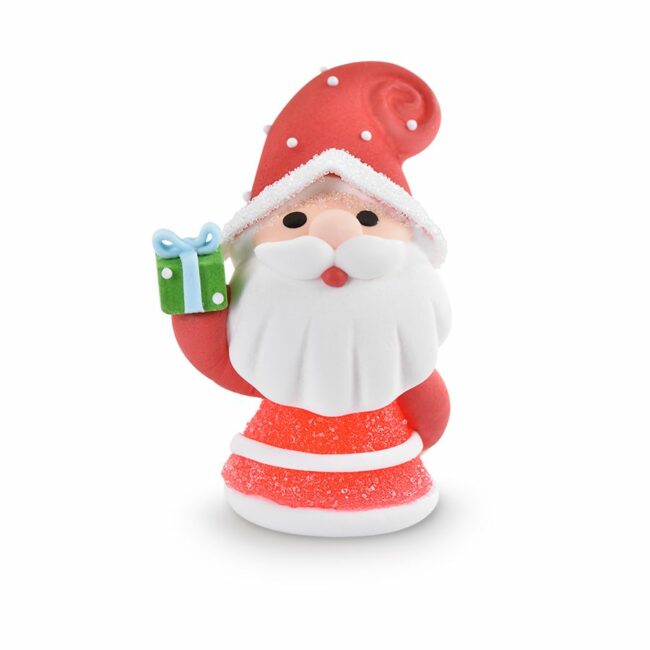CHRISTMAS JELLY & SUGAR FIGURE SANTA, ELF, RUDOLF ASSORTED - Image 4