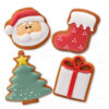 CHRISTMAS COOKIES ASSORTED 3.5-4.5X5CM