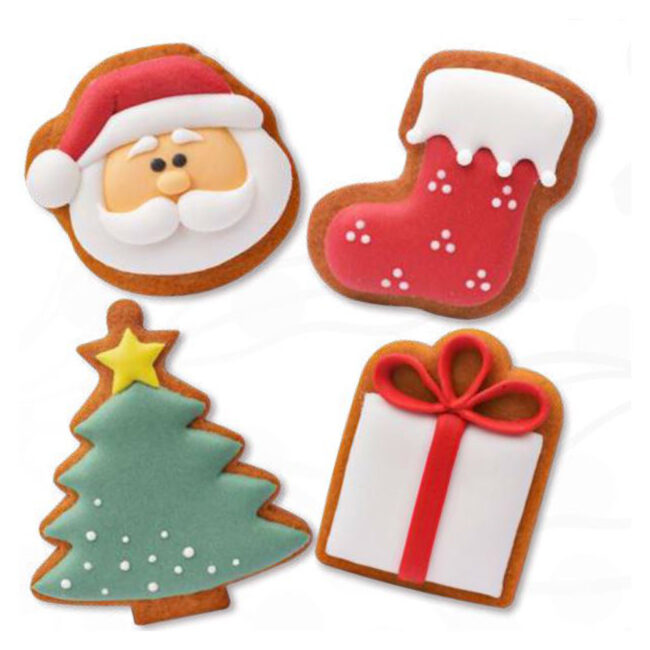 CHRISTMAS COOKIES ASSORTED 3.5-4.5X5CM