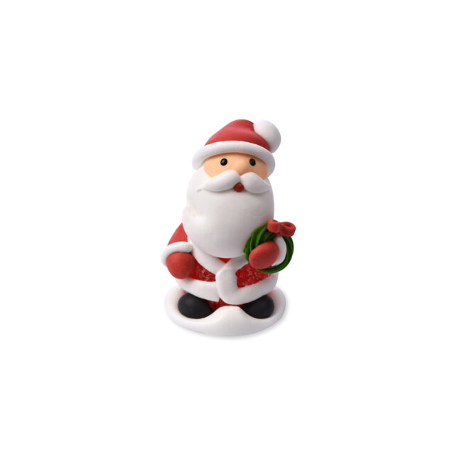 CHRISTMAS JELLY & SUGAR FIGURE SANTA ASSORTED 5.50CM - Image 2