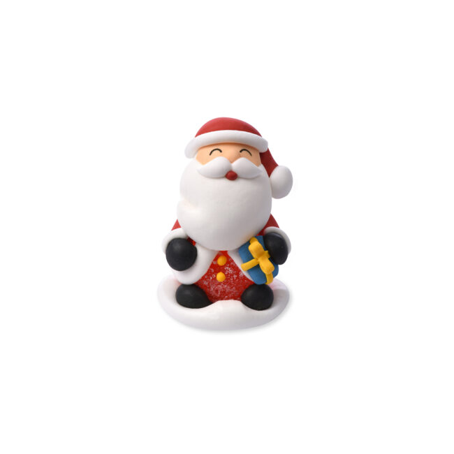 CHRISTMAS JELLY & SUGAR FIGURE SANTA ASSORTED 5.50CM - Image 4