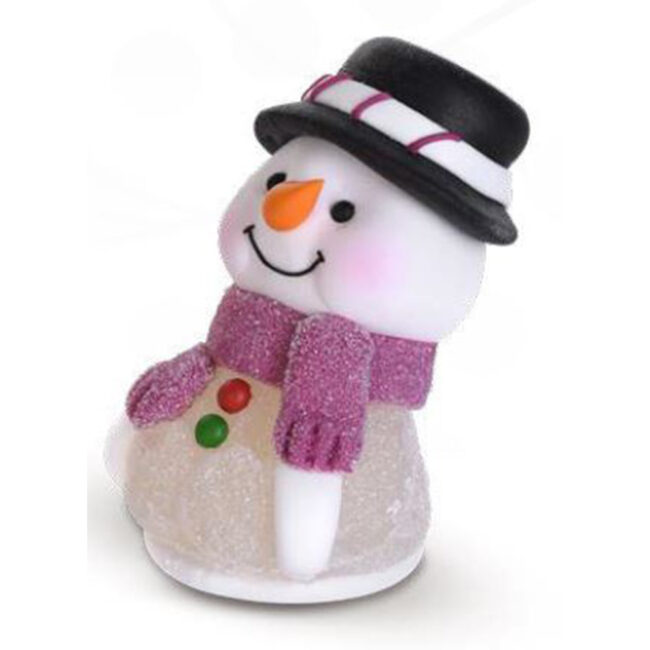 CHRISTMAS JELLY SUGAR FIGURE SNOWMAN 7.5CM - Image 2