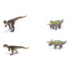 PLASTIC FIGURΕ DINOSAURS ASSORTED 7,5X4CM & 10X3,5CM