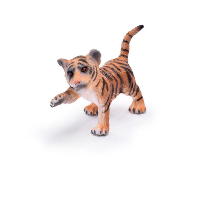PLASTIC FIGURΕS TIGER, PANDA & LION ASSORTED 3CM - Image 3