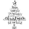 STAMP CHRISTMAS TREE 8X10CM
