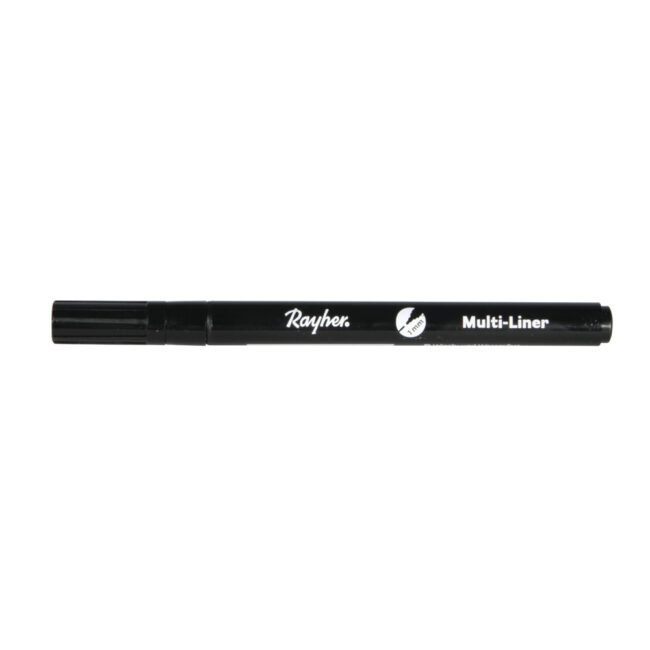 MULTI LINER BLACK PEN WIDTH 1MM