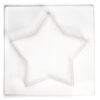 CASTING MOULD STAR, 21.5X21.5CM DEPTH 4CM