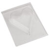 CASTING MOULD HEART, 8.5X9.2CM DEPTH 3CM